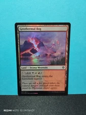 FOIL Geothermal Bog / Geothermal Moor - MTG Magic