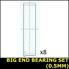 Big End Con Bearing Set Fits MG TF ZR ZS Opt2/3 0.5 Oversize 1.8 0202302BB