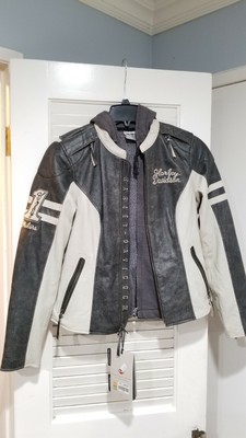 white harley jacket