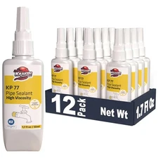 Kraken Bond Pipe Thread Sealant High Viscosity KP 77 (1.7 oz / 50 ml) - 12 Pack