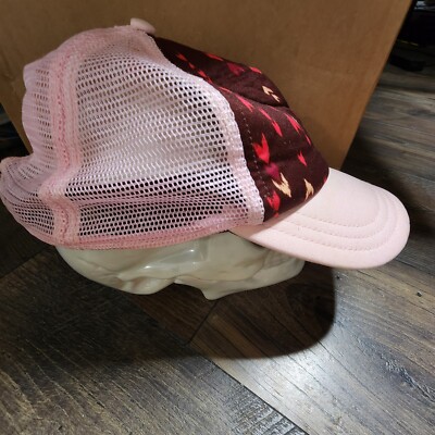 Patagonia Wish Tails Dark Ruby Red Duckbill Trucker Hat 