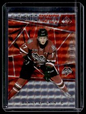 2021-22 Upper Deck CHL Authentic Prospects Danny Zhilkin 317/499 #53 Guelph