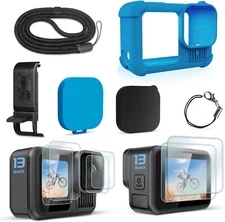 Silicone Protective Case Cover Accessories Kit For GoPro HERO13 12 11 10 Action