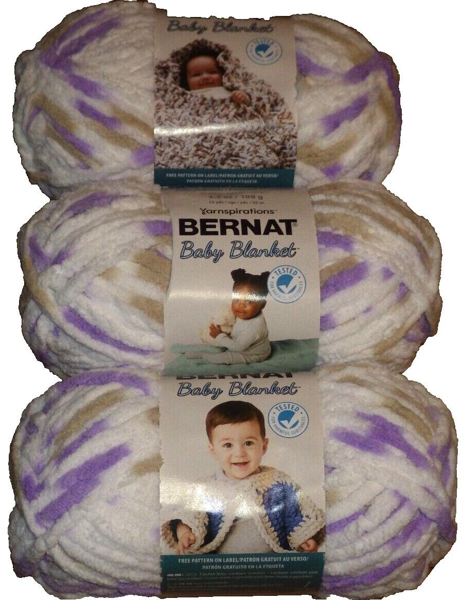 Bernat Crochet Baby Skein Lot Crocheting & Knitting Yarns