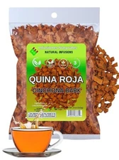 Quina Roja 4 oz (113g) Herbal Tea (Red Cinchona Bark, Red Quina) - Crafted By Na