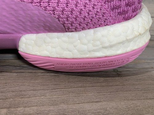 Adidas Trae Young 2 Stratosphere Pulse Lilac Purple Shoes H06483 Men's US 13.5 - Picture 6 of 11