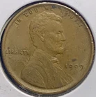 1909 - P Lincoln Wheat Penny,  Fine Condition  SN534