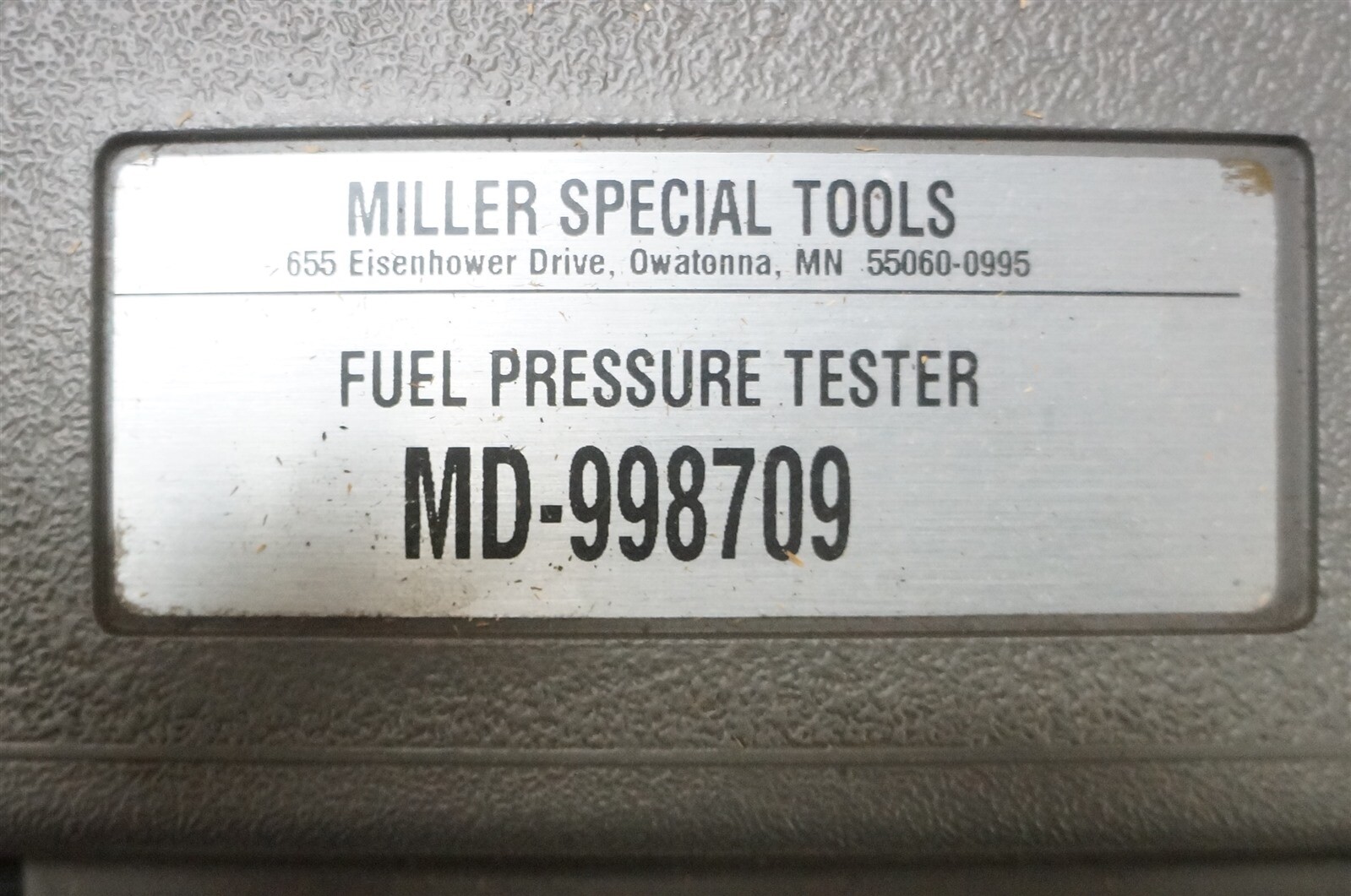 MILLER SPECIAL TOOLS MD-998709 FUEL PRESSURE TESTER USED /MP1/ | eBay