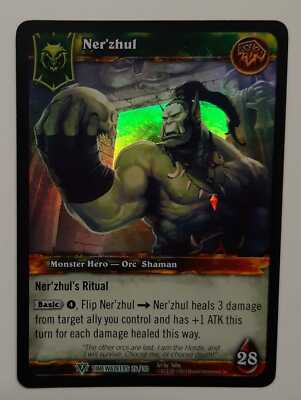 Ner'zhul Timewalkers 26/30 Ver.1 FOIL World of Warcraft ENG NM