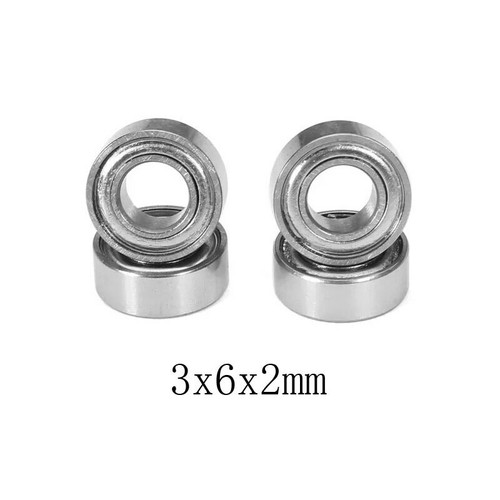 4PCS 3x6x2mm Ball Bearings For WPL JJRC RC Cars RC Truck Parts (US