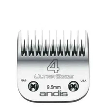 Andis #64090 UltraEdge Size 4 Skip Tooth Leaves Hair 3/8" - 9.5mm Chrome Finish