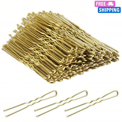 50/100pcs U-Shaped Hair Pins   Multicolor Bun  Bobby Clips for Bridal Casual Use