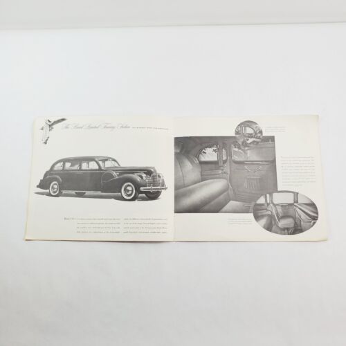 Brochure limitata Buick 1940 serie modelli Floyd Clymer souvenir catalogo ristampa - Foto 3 di 8