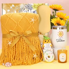 Valentines Day Gifts for Women,Sunflower Gifts for Women,Get Well Gifts for W...