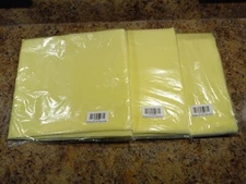 100% Polyester Tablecloth Bright Lemon Yellow 70" x 70" square Shiny Durable