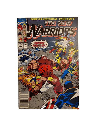 The New Warriors Vol. 1, No. 12, June 1991 Marvel Comics