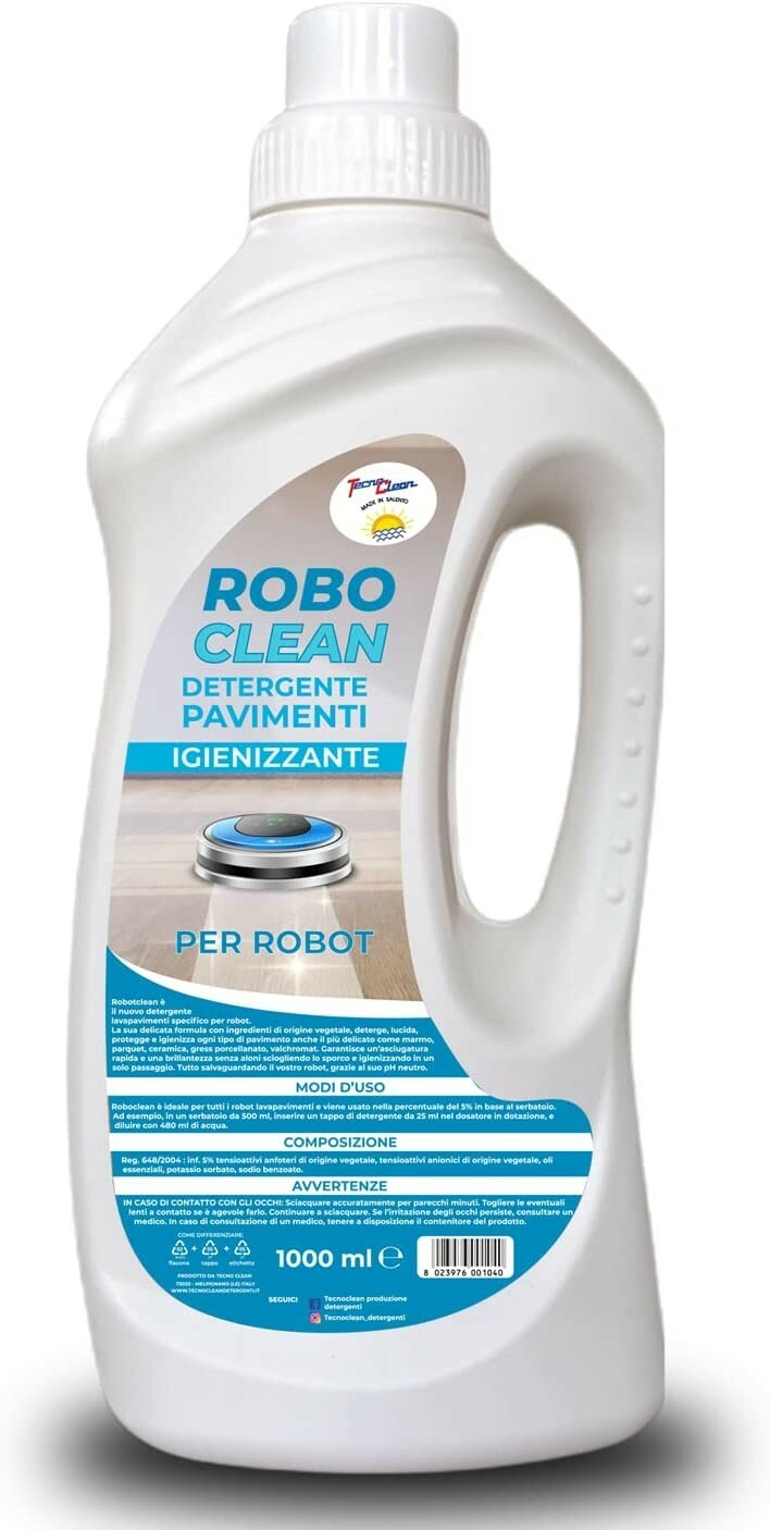 Roboclean - Detergente per robot lavapavimenti, detergente concentrato