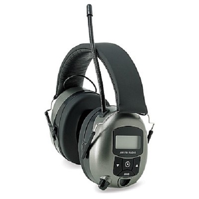 Casque Antibruit Safety Works Avec Radio MP3/AM/FM - Protection Auditive Numérique - Neuf Sous Blister