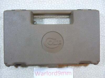 COLT 1911 SERIES 80 PISTOL BROWN FACTORY HARD CASE. | eBay