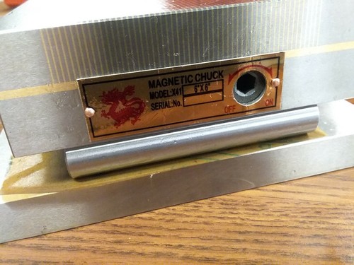 6x6" Magnetic Sine Plate Chuck 5" between Rollers 0.0004" accuracy PMC-SN66 - Picture 7 of 7