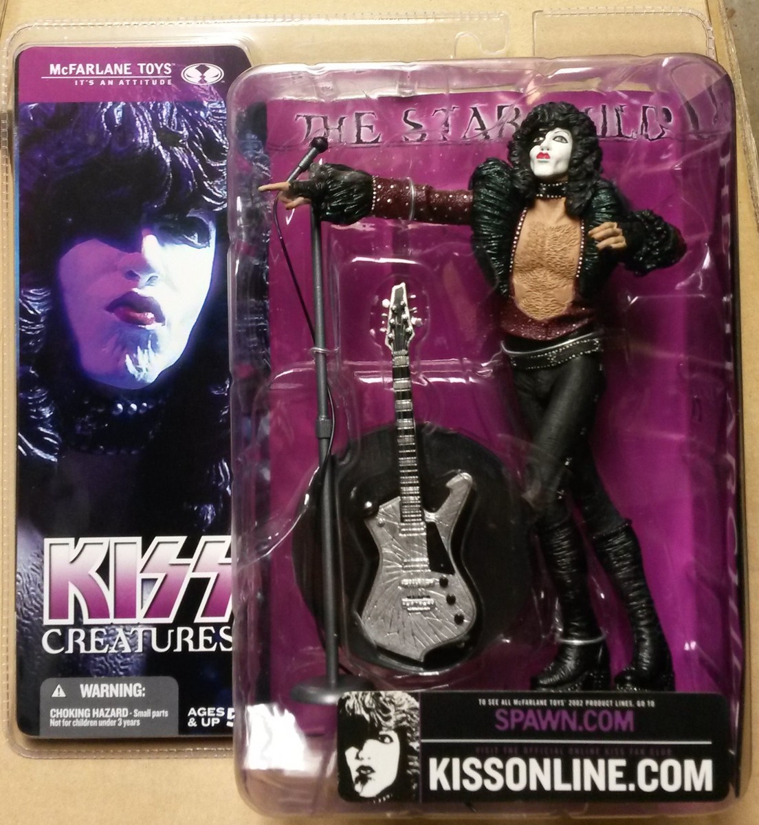 FIGURINE VINYLE KISS Paul Stanley 18Cm Stronghold EUR 47,60 - FR