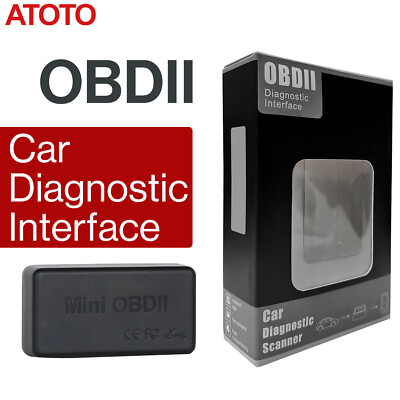 ATOTO Bluetooth OBD2 OBDII Car Diagnostic Scanner Auto Fault Code Reader Tool