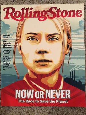 Rolling Stone April 2020 Greta Thunberg Now Or Never Race to Save the Planet