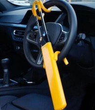 Heavy Duty DOUBLE HOOK Steering Wheel Security Lock fits BMW 5 SERIES
