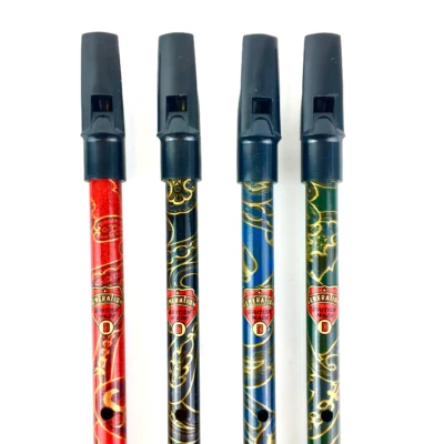 Generation Boho Model Paisley English Tin Penny Whistle in D (Various Colours)