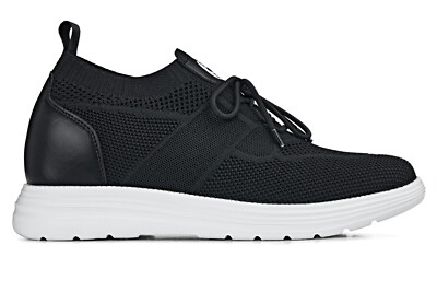#ad CALTO Men#x27;s Invisible 2.8quot; Height Increasing Elevator Lightweight Knit Classics $69.99