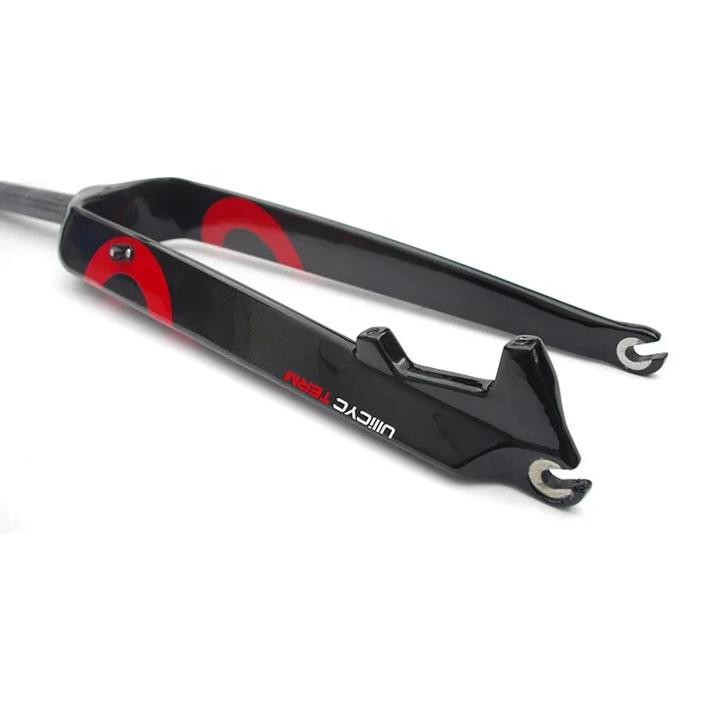 Bicicleta de montaña de fibra de carbono completa horquilla dura freno de disco 1-1/8 28,6 mm 26/27,5/29ER Foto 3 de 4