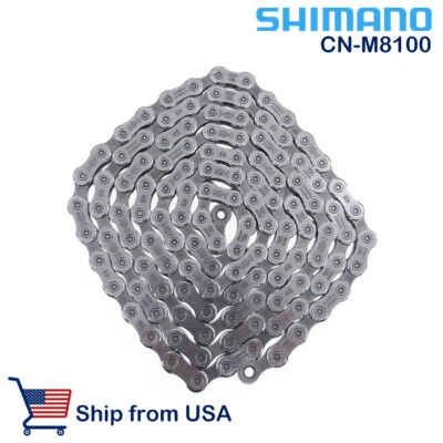 Shimano XT CN-M8100 Chain 12-Speed 122 Links with Quick Link MTB