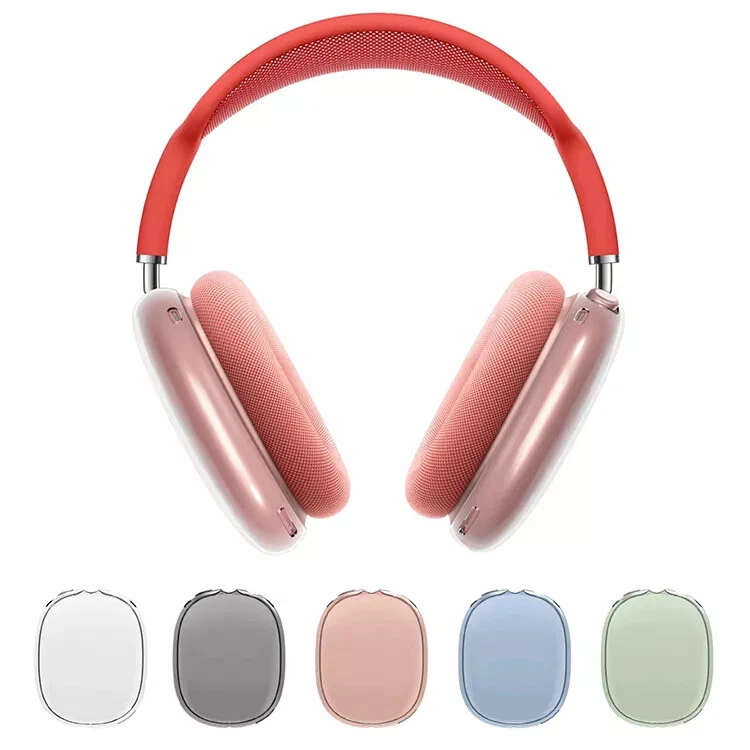 Acheter 1 paire housse de protection casque anti-rayures pour Airpods Max  étui Transparent