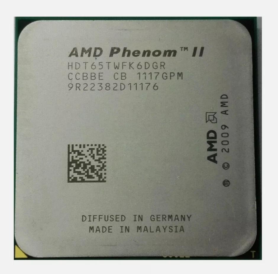 AMD Phenom II X6 1065T 6-Core 2.9GHz  95W Socket AM3 CPU Processor HDT65TWFK6DGR - Image 2 of 4