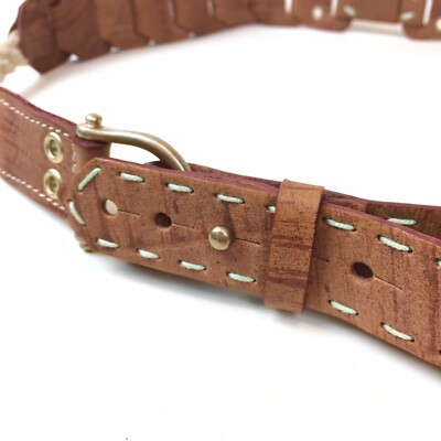 Dorothee Schumacher Womens Brown Leather Natural Cord Waist  display picture 1