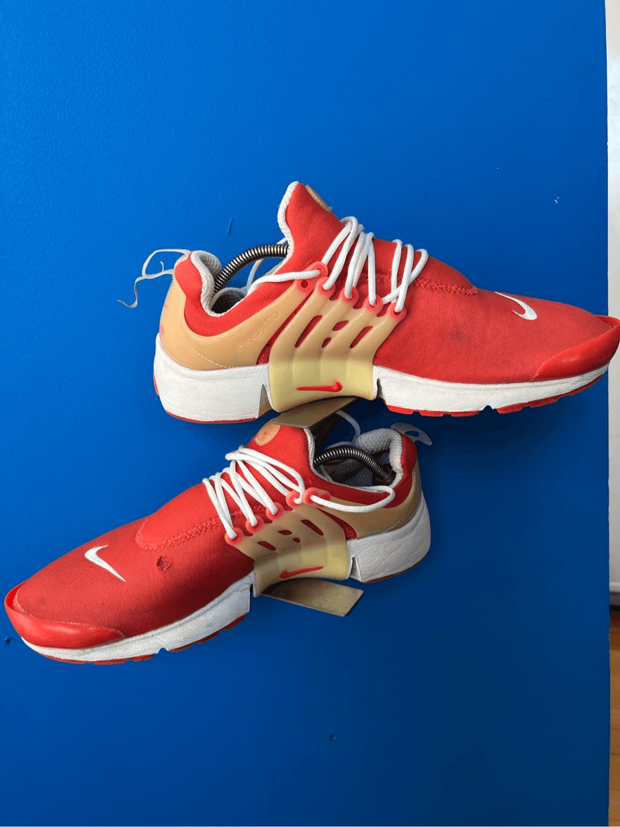 orange and white prestos