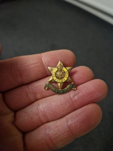 The Burma Star Association Lapel Pin Badge (Vintage) WW2