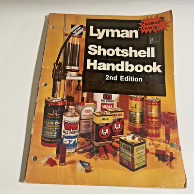 1976 Lyman Shotshell Reloading Manual 2nd Edition. Good Condition 