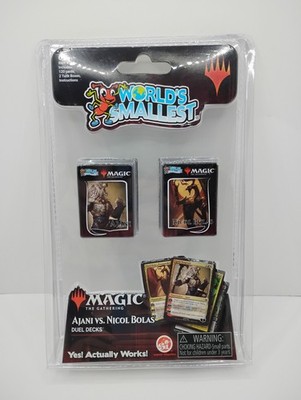 World's Smallest AJANI Vs. NICOL BOLAS Mini Duel Decks Magic The Gathering MTG