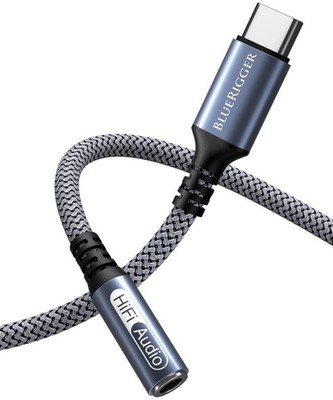 3FT Female AUX to USB C Adapter - USB C to 3.5mm Audio Adapter Cable - Compat