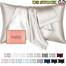 Mulberry Silk Pillow Cases Hypoallergenic Luxury Sleep Soft Skin Hair Care Gift