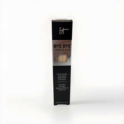 NIB IT Cosmetics Bye Bye Under Eye Full Coverage Concealer 11.0 Light Nude