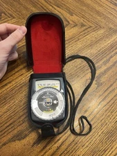 Vintage Made In Germany Gossen Luna Pro Ambient Light Meter With Case 