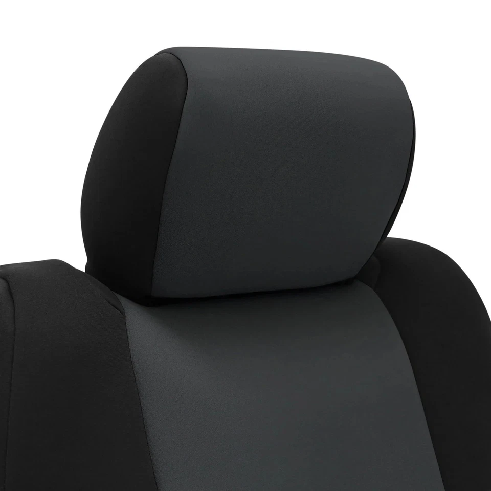 For Lexus IS300 21-24 Neosupreme 1st Row Black & Charcoal Custom Seat Covers Foto 2 de 4