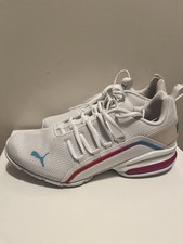 Puma Axelion Light Fade Lace Up Womens 10 Whi...