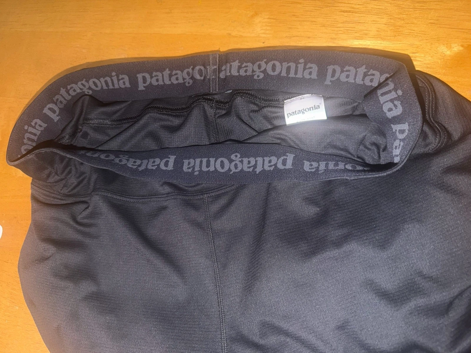 Patagonia Capilene Lightweight Base Layer Pants Men’s XL Black Performance