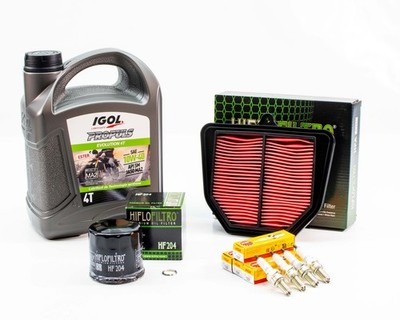 Revisionssatz Kerzenfilter für YAMAHA FAZ FZ1 N von 2006 bis 2012 IGOL PROPULS