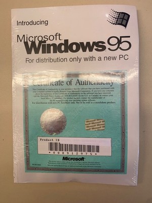Microsoft Windows95 Software, Betriebsystem, operating system, Workstation, 95