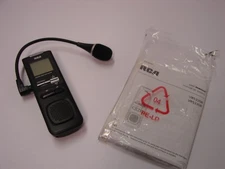 RCA VR5320R-B Digital Voice Recorder w/USB Connection, Microphone & Brochure