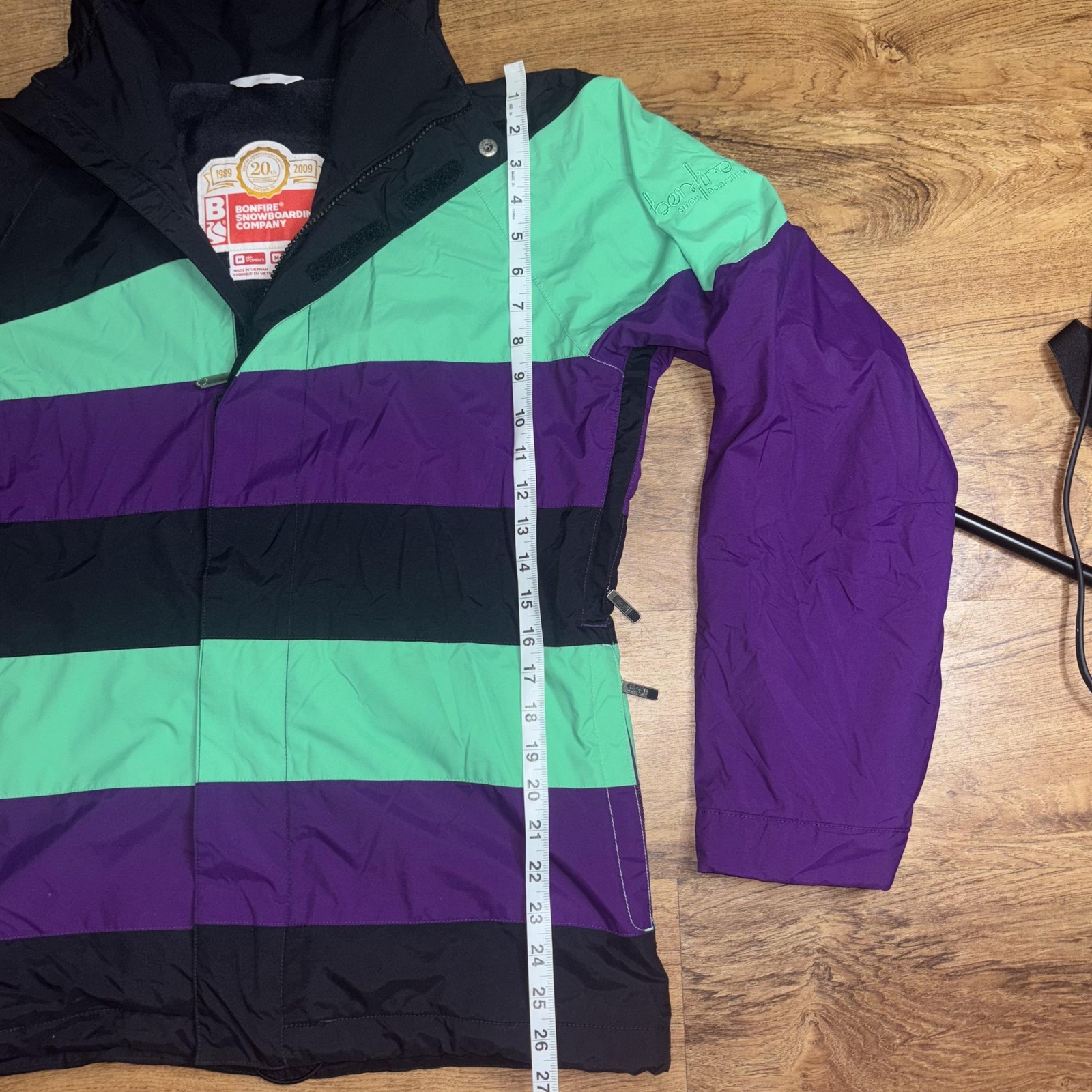 Bonfire Echo Jacket Womens Medium Multicolor Stri… - image 6